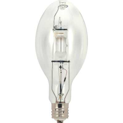 Satco 250W Clear ED28 Mogul Screw Metal Halide High-Intensity Light Bulb
