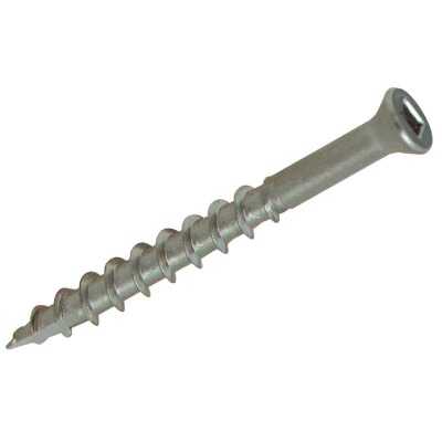 Simpson Strong-Tie #7 x 1-5/8 In. Square Drive Trim Head Stainless Steel Screw (195 per Box)