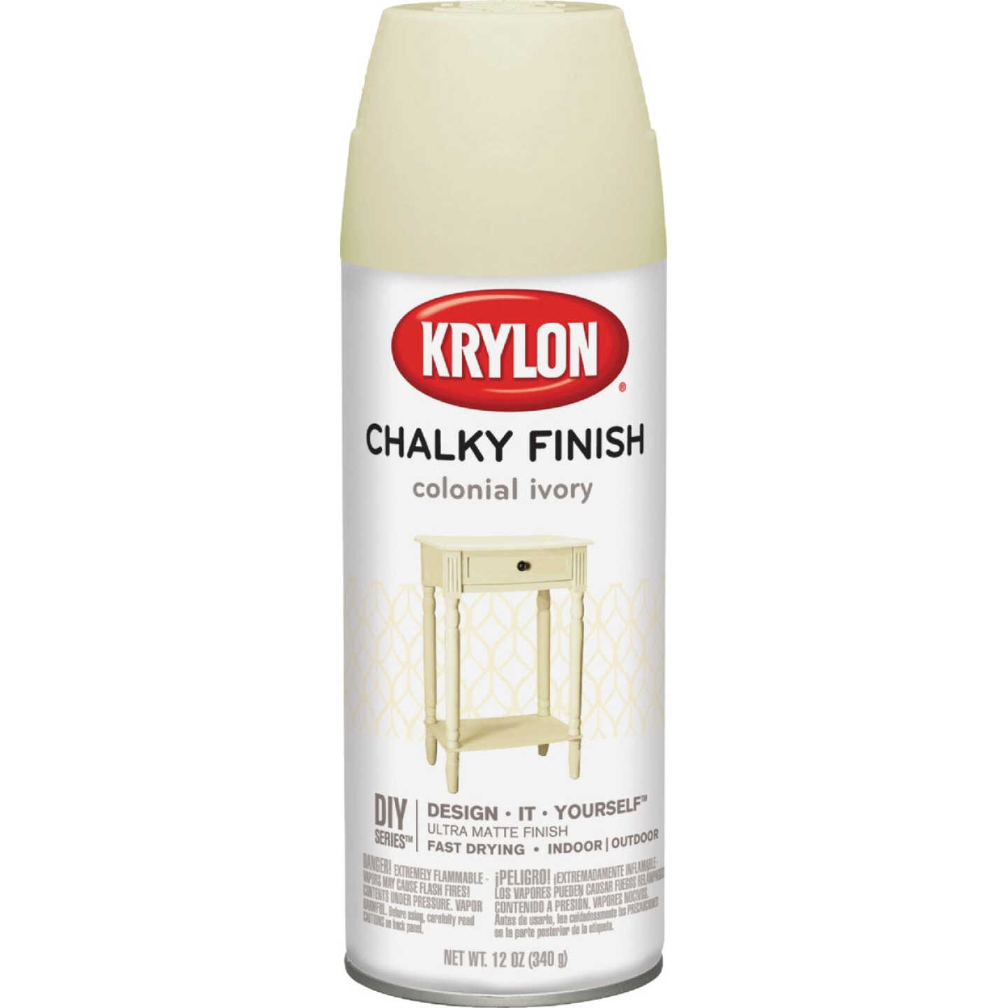 Krylon Sealer Satin Clear Seal Spray Coating 6 oz